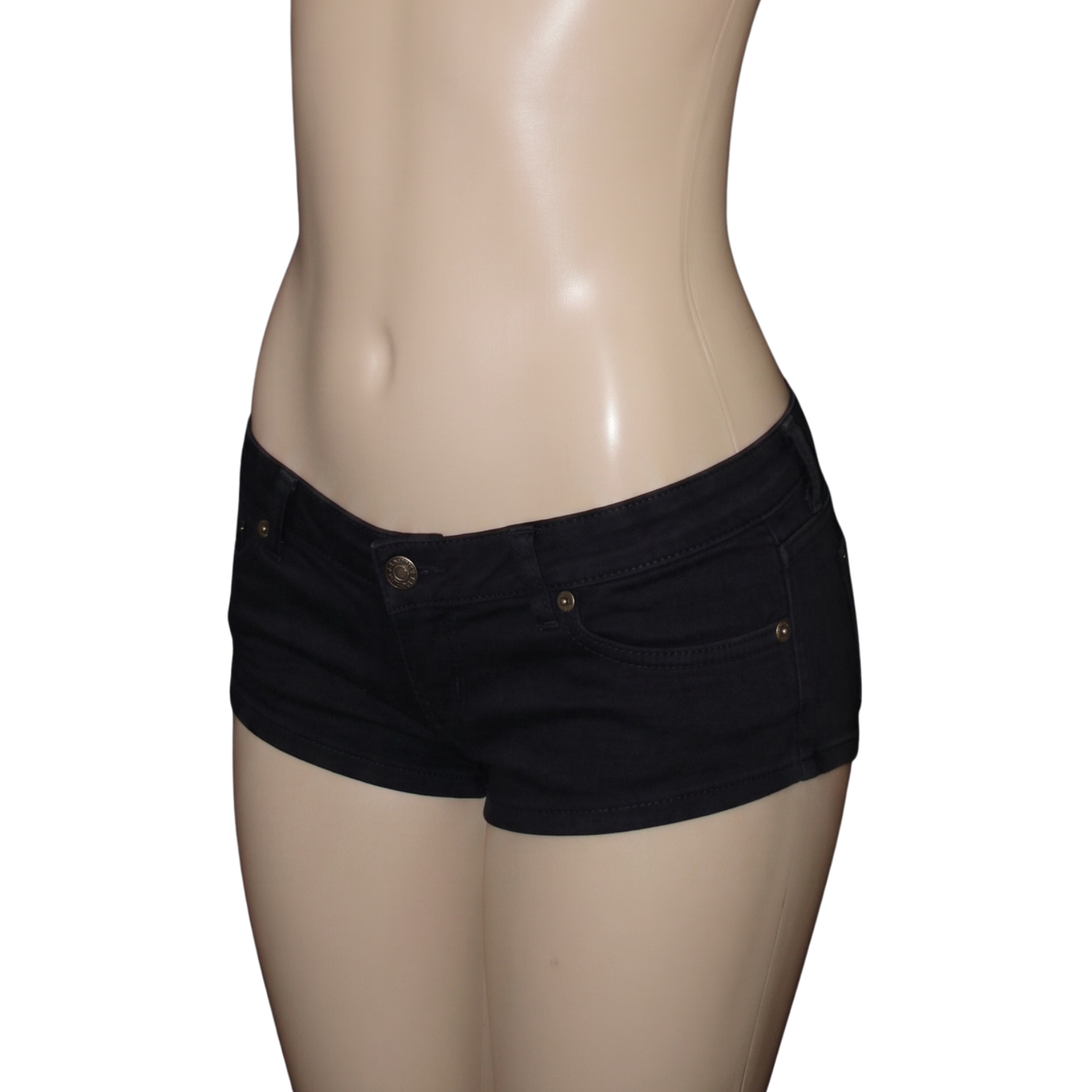 Low Rise Mini Shorts