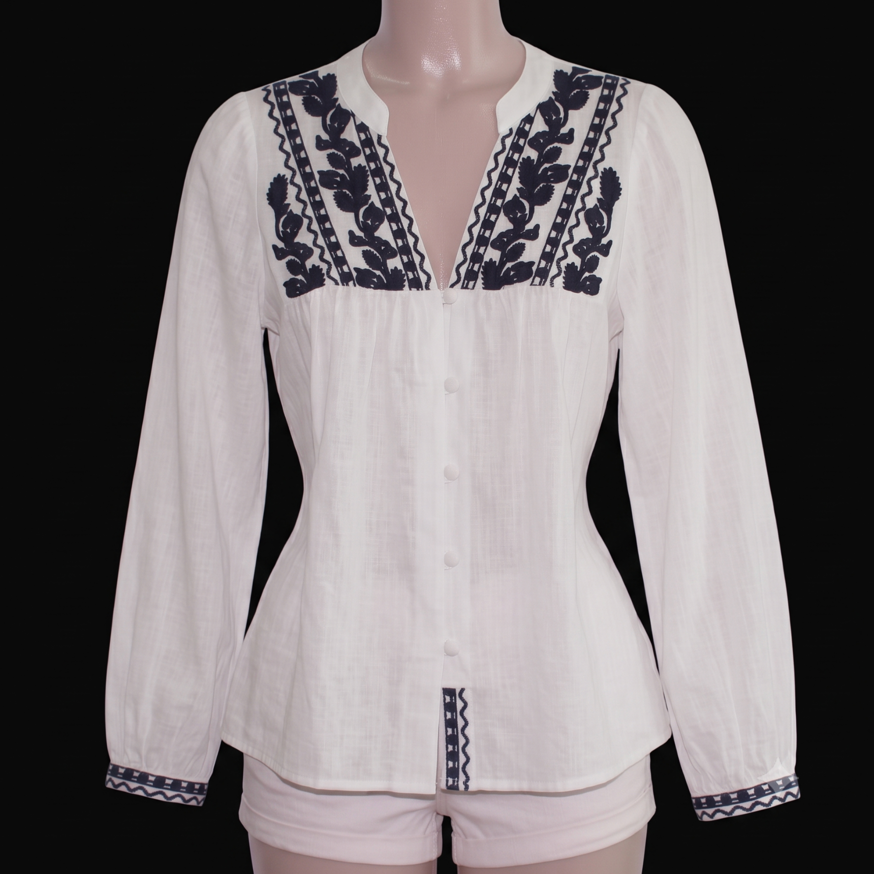 Embroidered Sailor Kurti