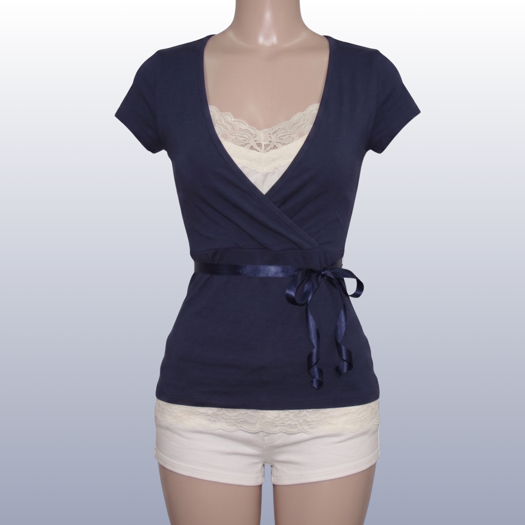 Malibu Lace Babydoll Top