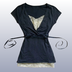 Malibu Lace Babydoll Top