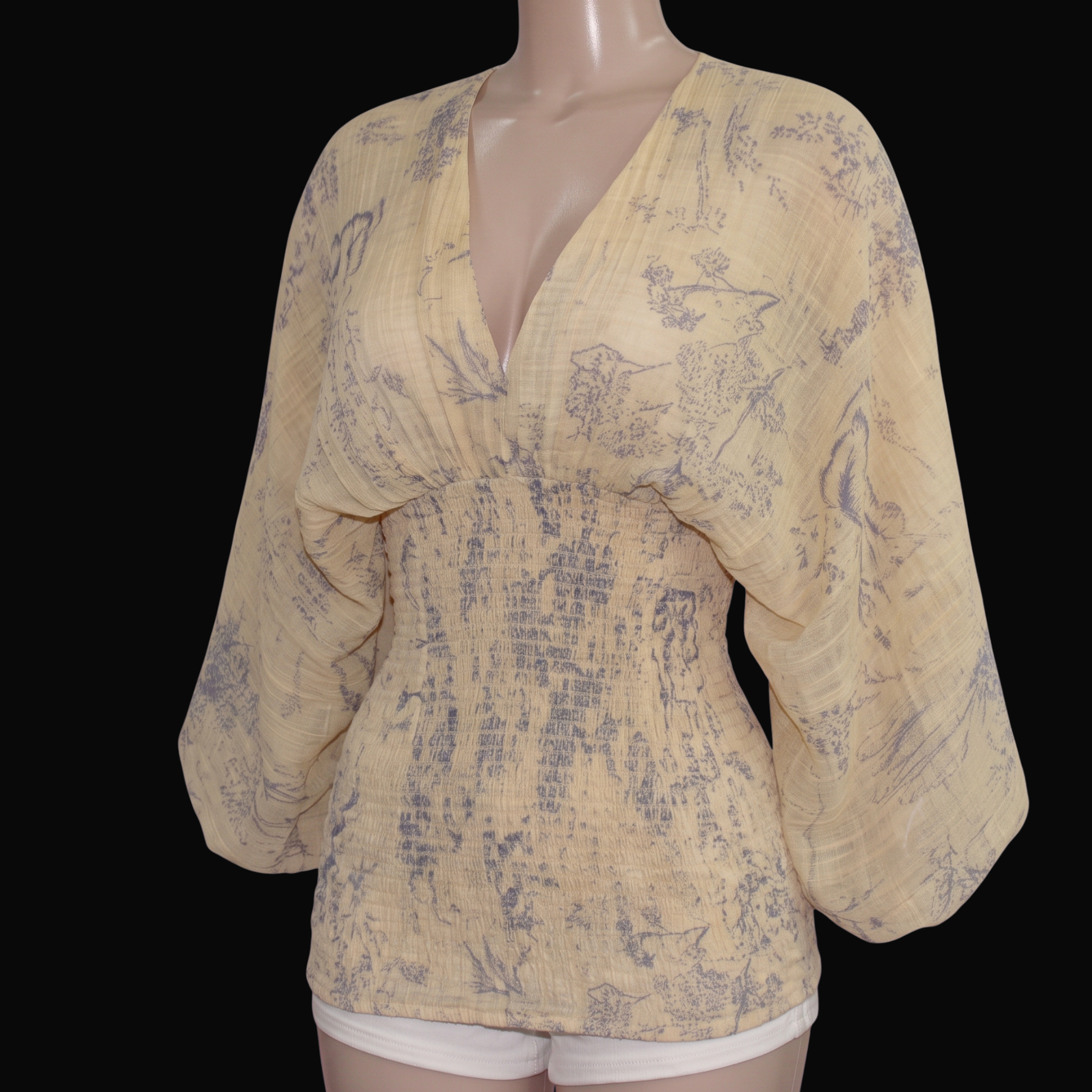 Girnar Linen Top