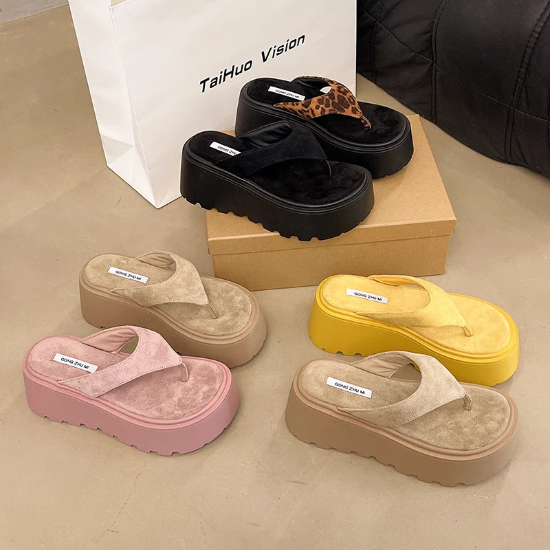 Suede Wedges