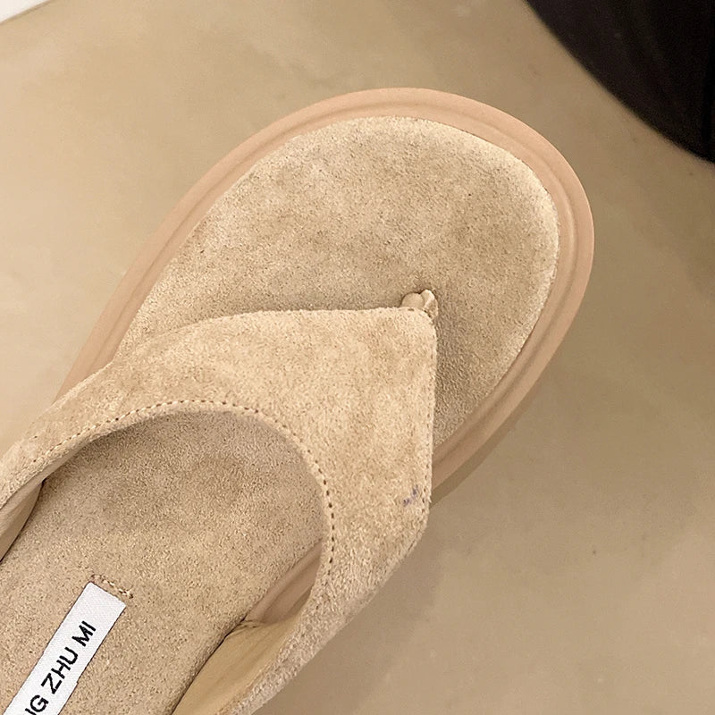 Suede Wedges