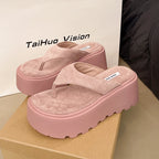 Suede Wedges
