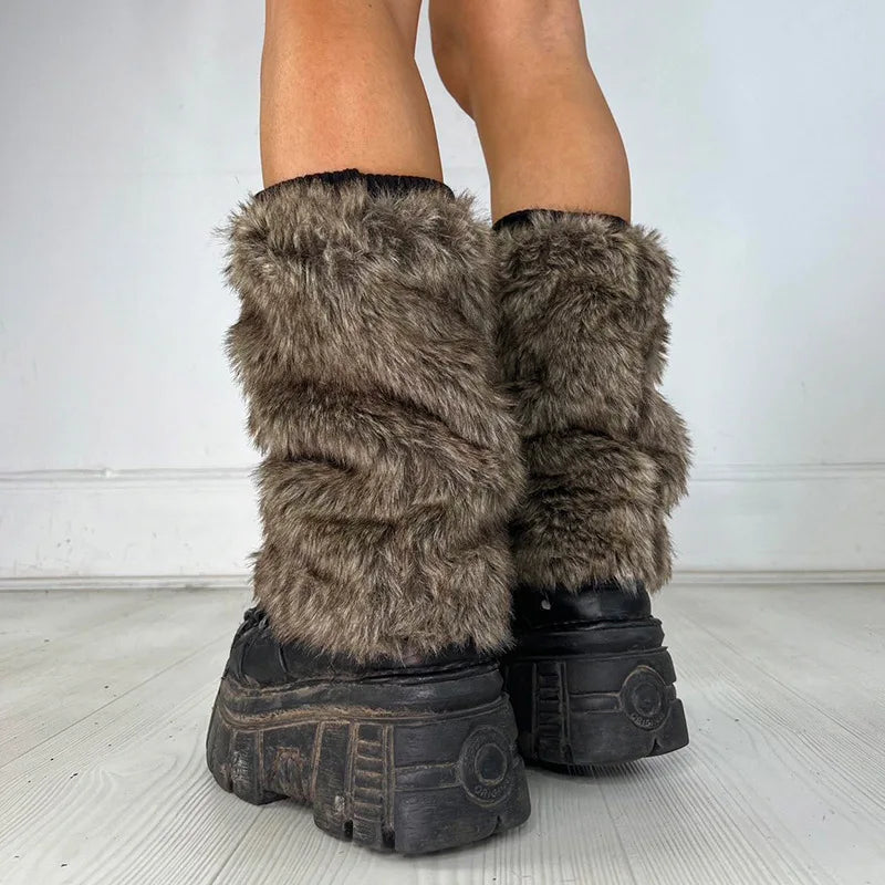 Mink leg Warmers