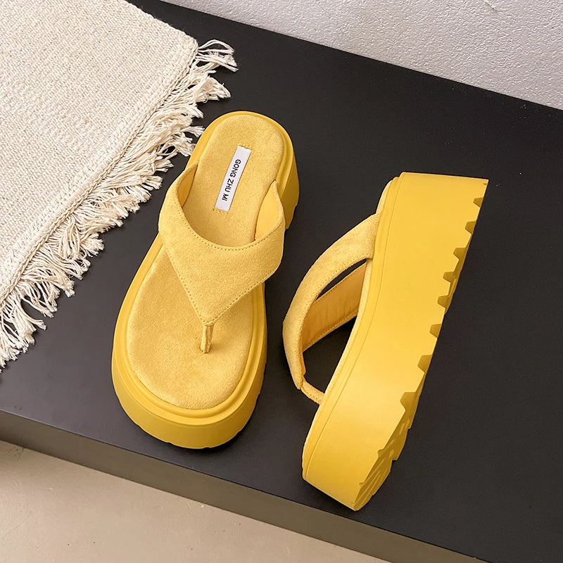 Suede Wedges