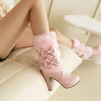 Snow Princess Fur Boots
