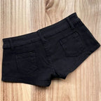 Low Rise Mini Shorts