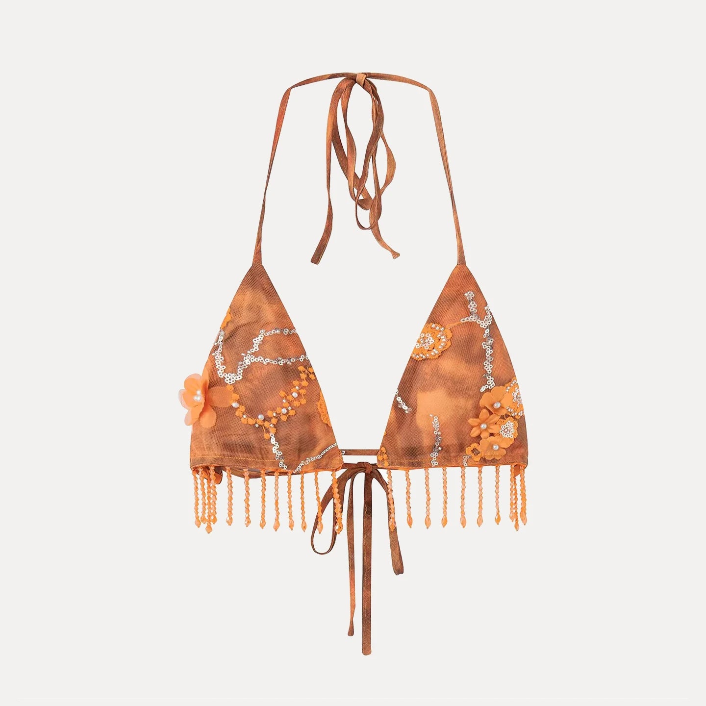 Beaded Kurti Sarong-Bikini