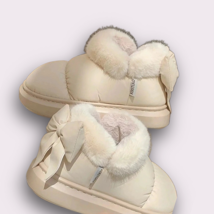Bow Fur Winter Boots (Waterproof)