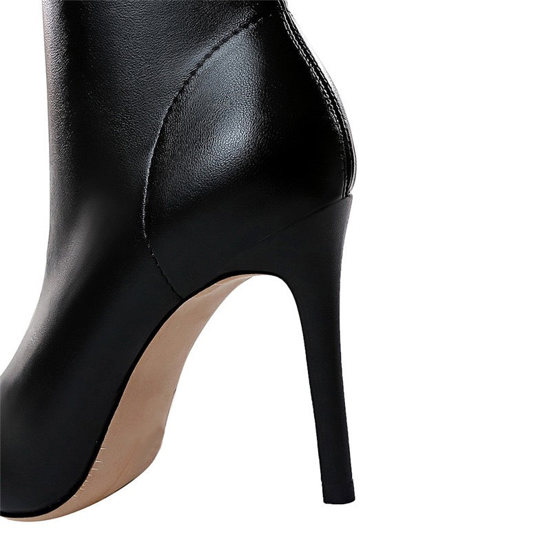 CHELSEA STILETTO BOOTS