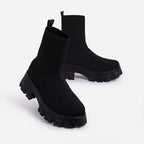 KNITTED BOOTIES