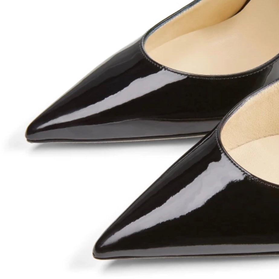 CRYSTAL-EMBELLISHED STRAP SHOES