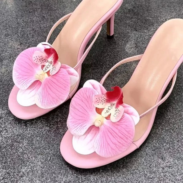 Orchid Kitten Heels