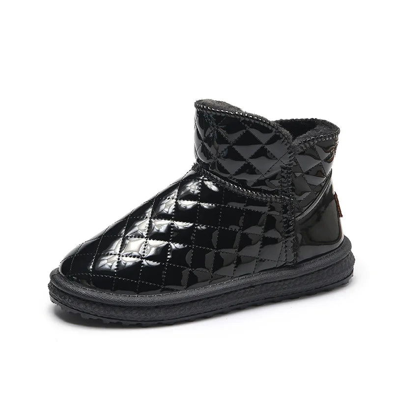 Quilted Fur Lined Winter Boots (waterproof)