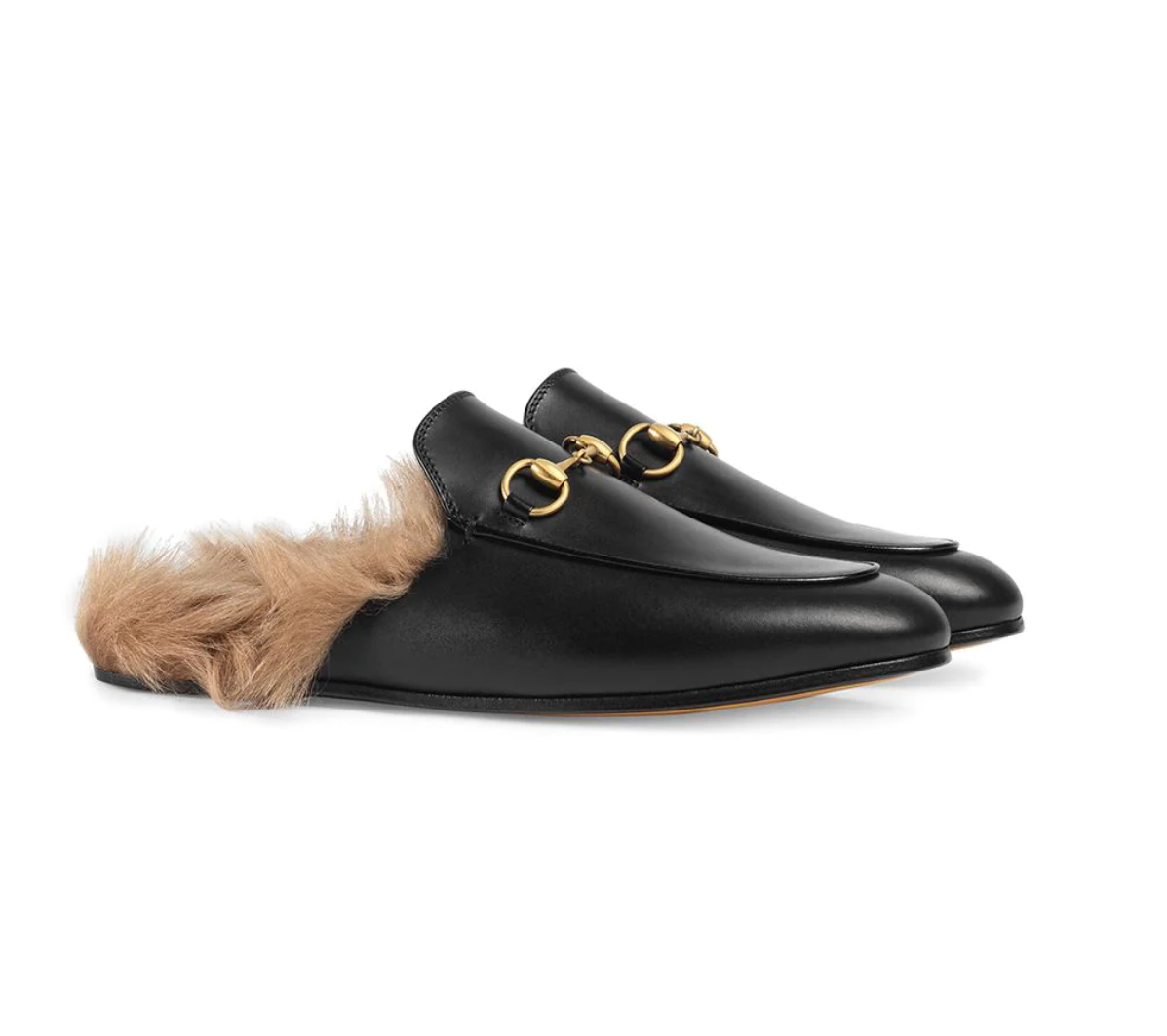 FAUX FUR MULES