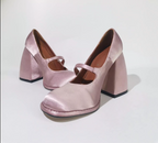 WIDE HEEL MARY JANES