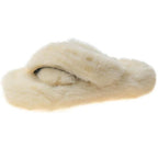 FAUX FUR CHUNKY SLIPPERS