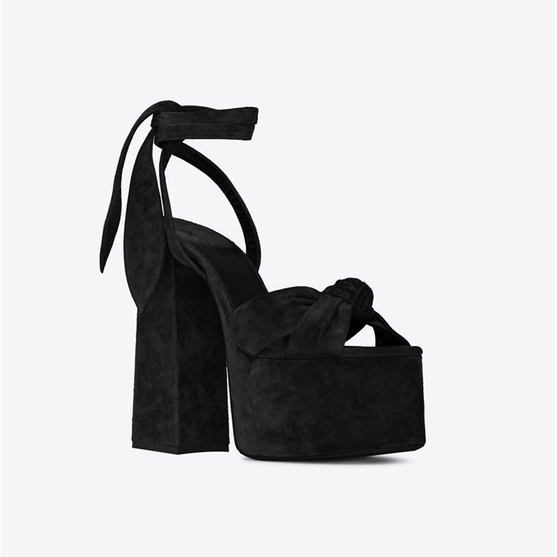 CHUNKY OPEN-TOE PLATFORMS