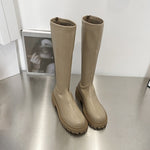 Load image into Gallery viewer, RAIN FAUX LEATHER BOOTS
