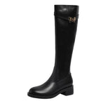 BLACK RIDING BOOTS