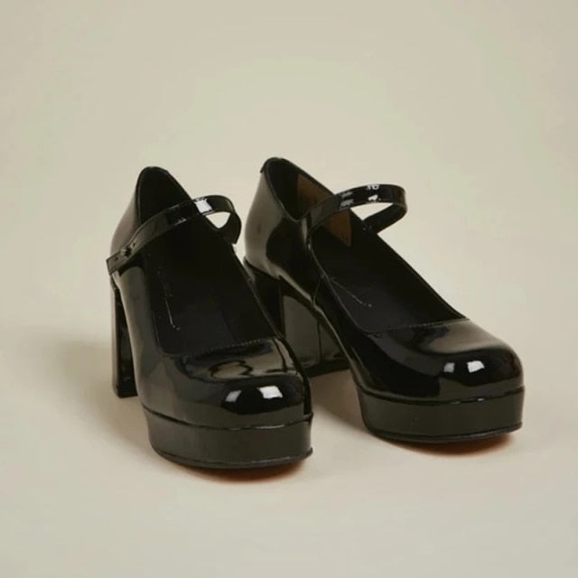 POLISHED MARY JANES
